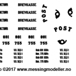 53-006 BDFo Teakvogn