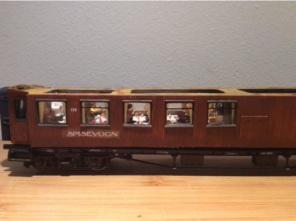 3-119m Eo type 2 / R20 Spisevogn nr 119 (museumsversjon) - Bilde 3