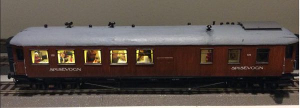 3-119m Eo type 2 / R20 Spisevogn nr 119 (museumsversjon) - Bilde 9
