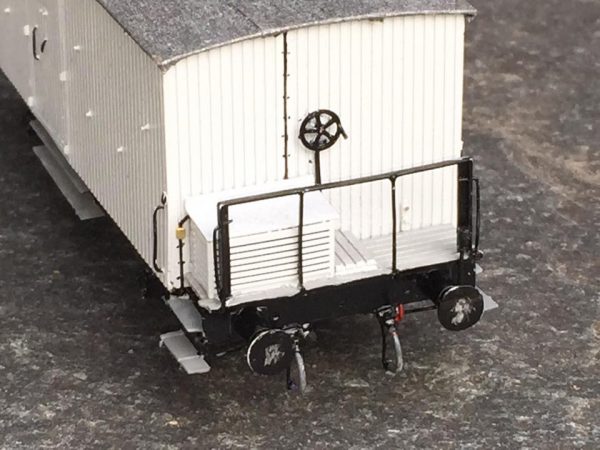 SM1-076F S3 melkvogn Flåmsbana FERDIGMODELL