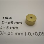 F004 svinghjul til 1 mm aksel