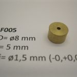 F005 svinghjul til 1,5 mm aksel