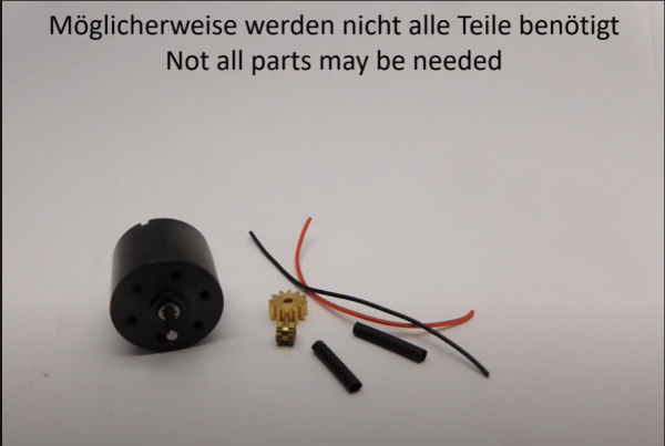 HF004G erstaningsmotor for Fleischmann - Di5 m.fl. - Bilde 5