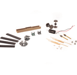 ANT-54-H0-BS Motorboggi 54 mm, 10 mm hjul