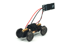 ANT-ALX-240-H0 Motorboggi, H0, akselavstand 24 mm, hjul 10 mm