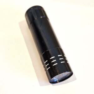 Lyspenn til UV-lim (sort)